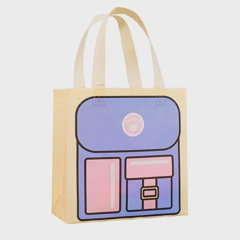 Charming Dopamine-Colored Handbag: Cute Holiday Gift & Stylish Storage for Kids