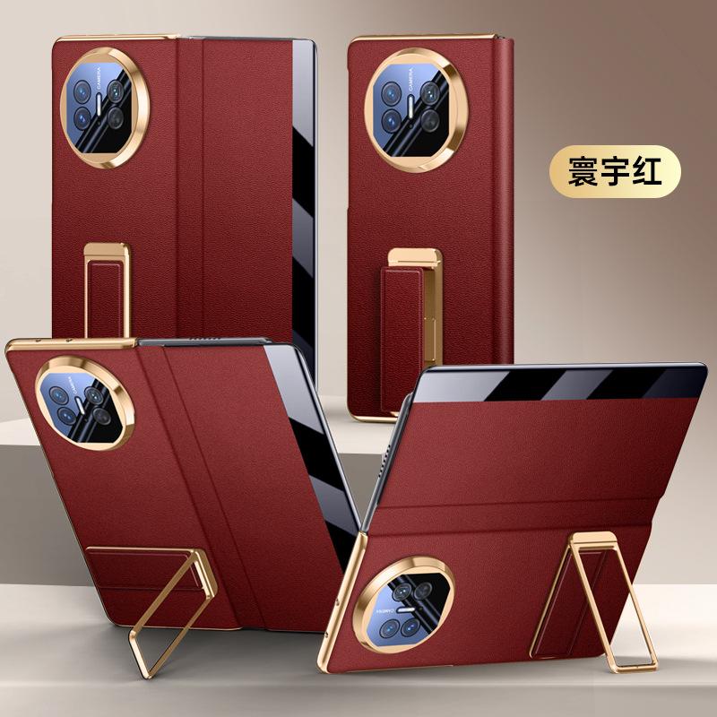 Applicable To Huawei Matex1 Mobile Phone Case Matex1 Rotating Bracket Three Packs Matex1 Smart Window Flip Leather Case