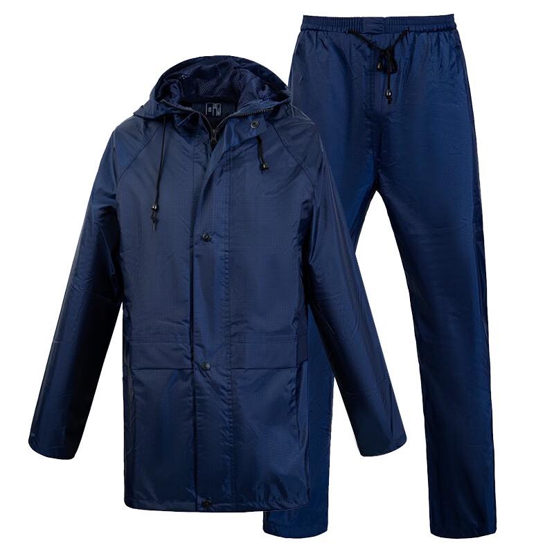

Ant Traveler Flame Blue Split Raincoat & Rain Pants Set 175
