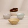Ceramic Quaint Rice Bowl Large Collection Household Cute Dessert Fruit Bowl Practical Retro Soup Bowl