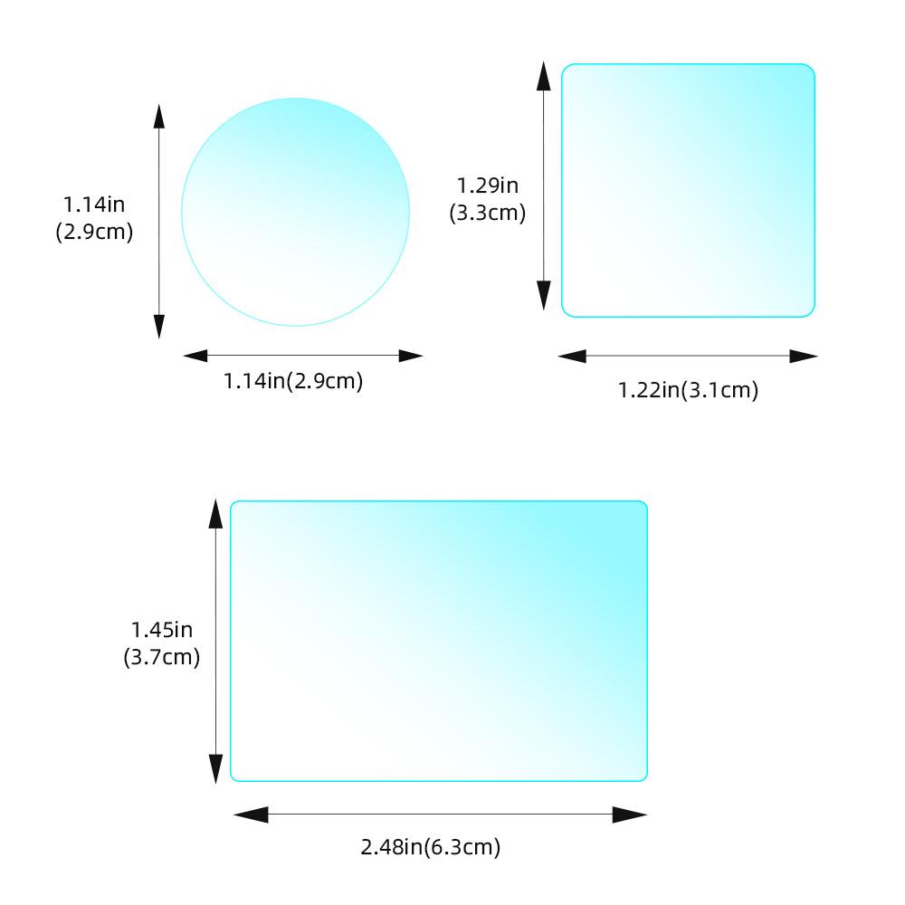 Applicable To DJI Osmo Action 5pro Tempered Film Camera Lens Glass Film Screen Protector Film Accessories