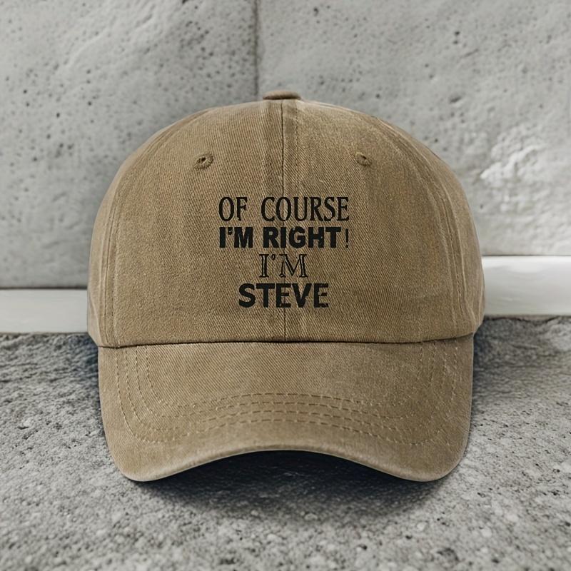 Woven Fabric pc Baseball Cap  with Geometric Print Casual Sport Cap for Men Outdoor Activities Fathers Day  Birthday Gif