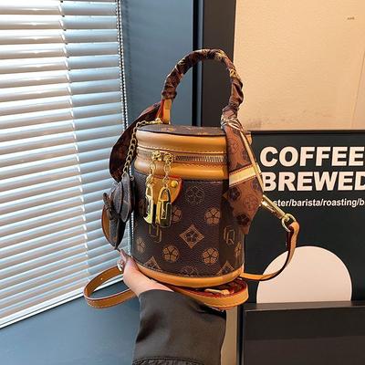 Fashion Drawstring Bucket Bag, Trendy Crossbody Bag, Women's Casual Handbag, Shoulder Bag & Purse