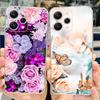 For Xiaomi Redmi 12 Case 2023 New Fashion Painted Cover Clear Silicone Phone Case For Xiaomi Redmi 12 Redmi12 Soft Fundas Bumper
