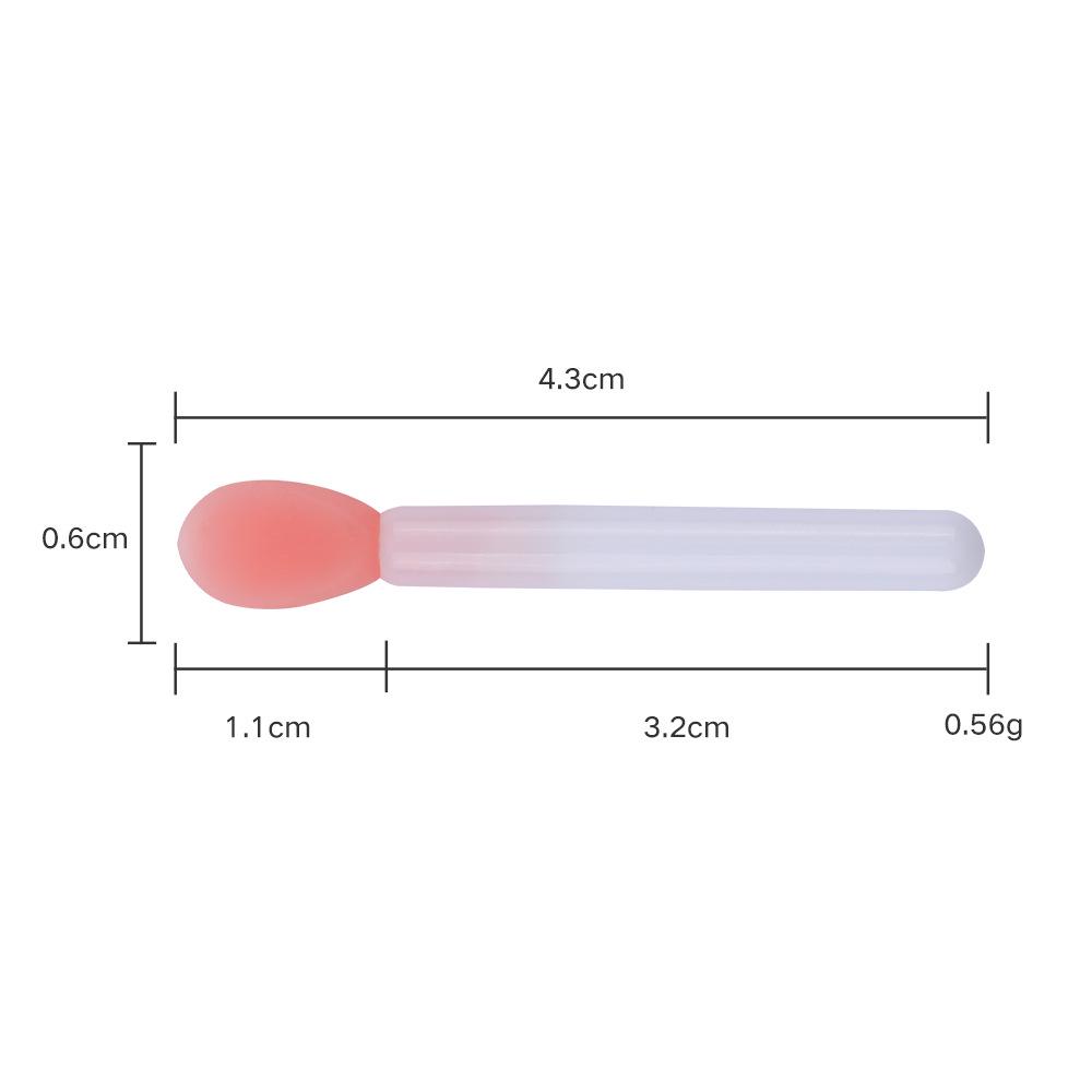 TikTok Silicone Lip Brush – Portable Lip Gloss & Balm Makeup Tool