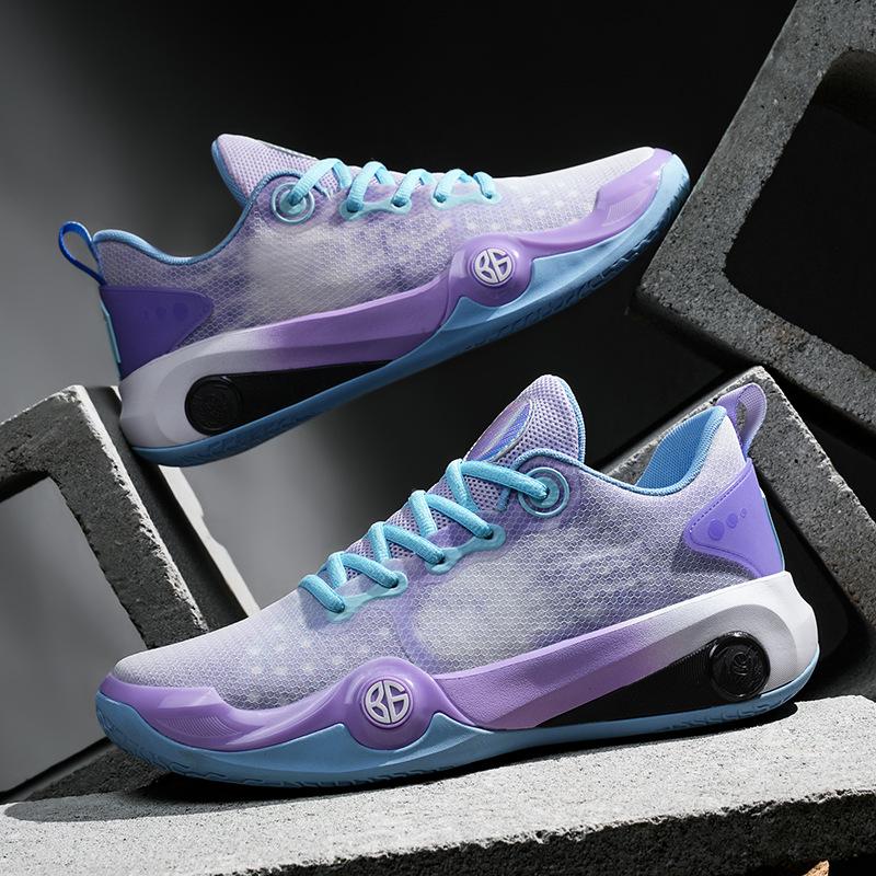 New BG basketball shoes 2025 new mesh breathable sports shoes sports students ultra-light shock absorption running Kobe sneakers