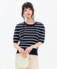 CHASECULT Women'S Striped Short Sleeve Summer Knit-Fbrg5673D04