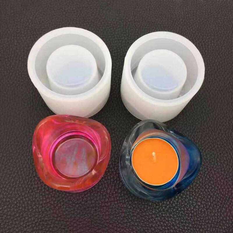 Silicone Candle Light Making Mold Wax Resin Casting Epoxy DIY Craft Mould Tool