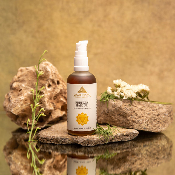 

Анагая Бхринга Масло для волос Аюрведический эликсир для волос 100ml