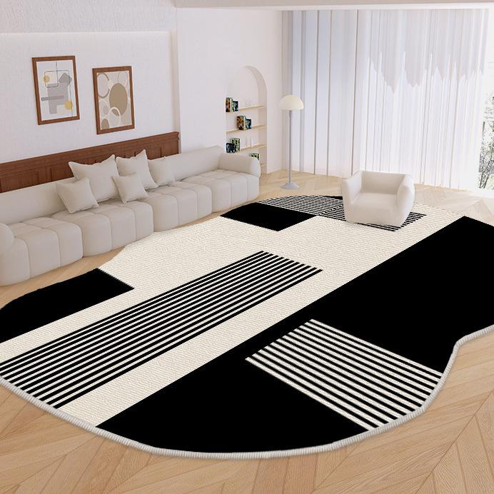 Living Room Irregular Carpet Simple and Anti Slip Sofa Office Mat Bedroom Coffee Table Carpet