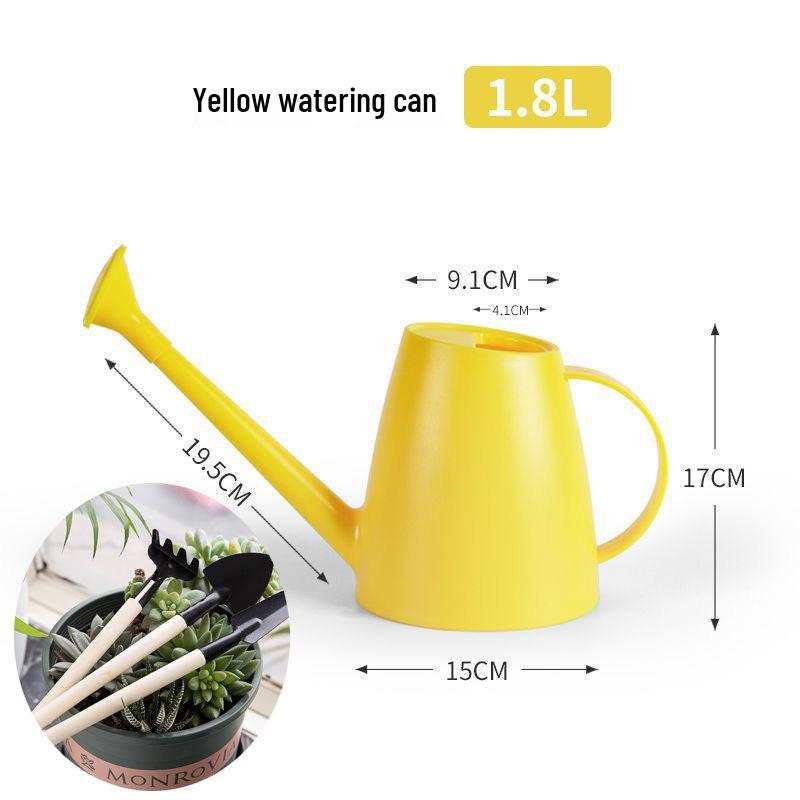 Long-Spout Watering Can and Spray - Household Gardening Tool