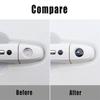 4PCS 20mm Auto Door Lock Keyhole Sticker Protector Cover Dirt Resistance For Subaru WRX STI BRZ Impreza Forester Legacy Crosstre ge3