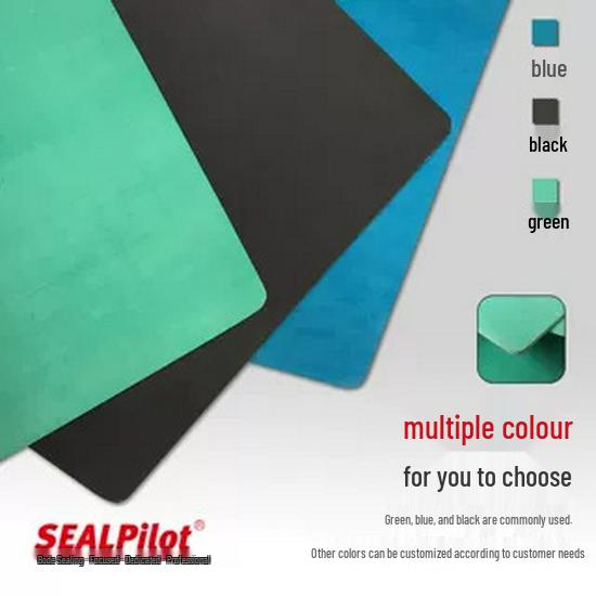 Inorganic Fiber Rubber Sheet Gasket - High Temp/Pressure, Oil Resistant, Irregular Shape Sealing Paper