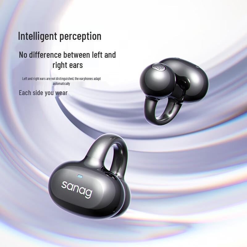 SANAG S6S Pro AI Clip-on Bluetooth Earbuds