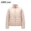 Jinyujie Damen Leichte 90% Entendaunen Stehkragen Pufferjacke
