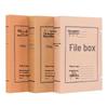 Langxi Kraft Paper Archive Box (Pack of 10)