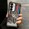 Funny Cats Fashion Style Plating Phone Case For Samsung A17 A07 A37 A57 A16 A56 A15 A55 A14 A54 A13 A53 A26 A36 A25 A35 A24 A34