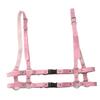 Gothic Punk Pink Strap Pu Leather Girdle Chest Strap Suspender Body Strap