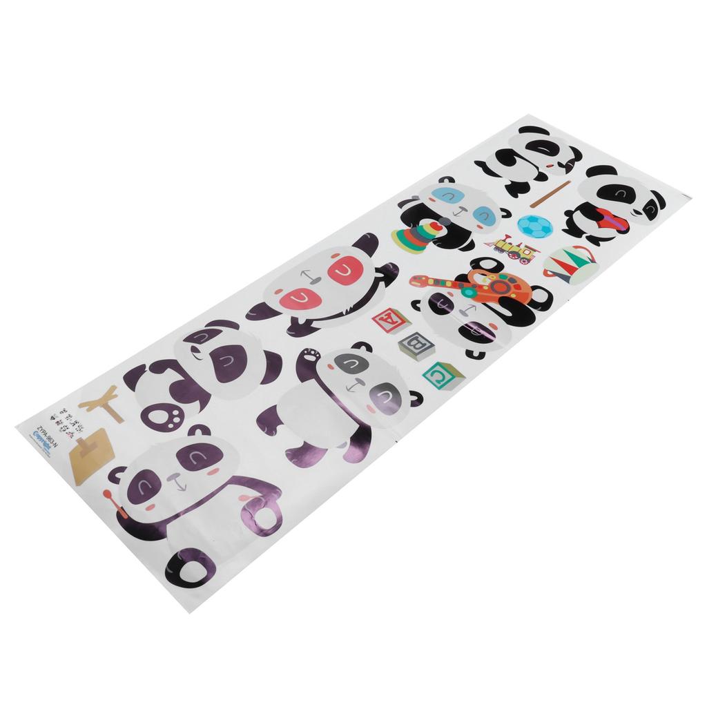 DIY Wall Sticker Cartoon Panda Animal Decals Living Room Bedroom Kindergarten Decoration