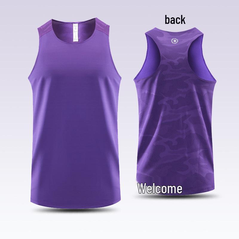 Unisex Quick-Dry Marathon Tank Top & Shorts Set for Summer Athletics