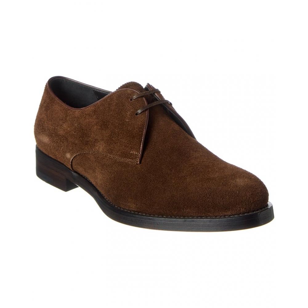 

Коричневий замшевий лофер Ferragamo Salvatore Ferragamo US 6.5/Extra Wide