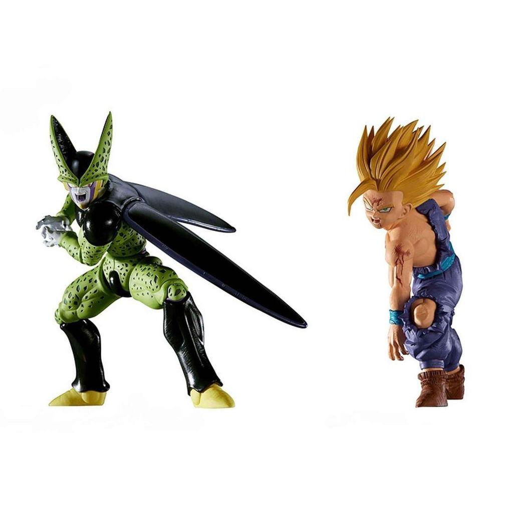 Dragon Ball Z MATCH MAKERS Super Saiyan Son Gohan VS Cell 2 Figure Set