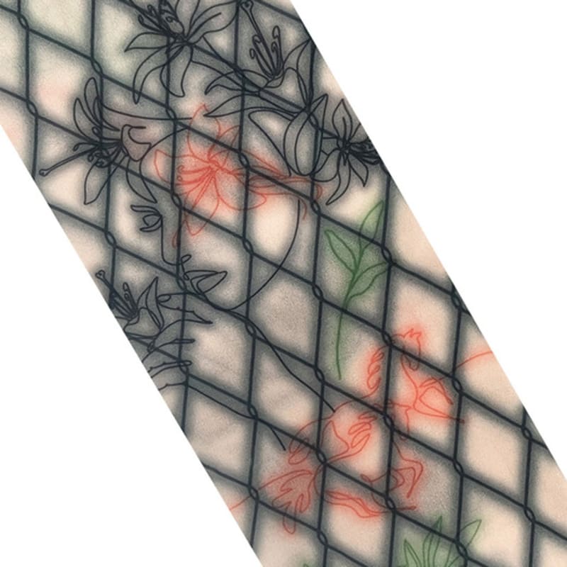 Romantic Tiger Veiled In Her Bliss Tights