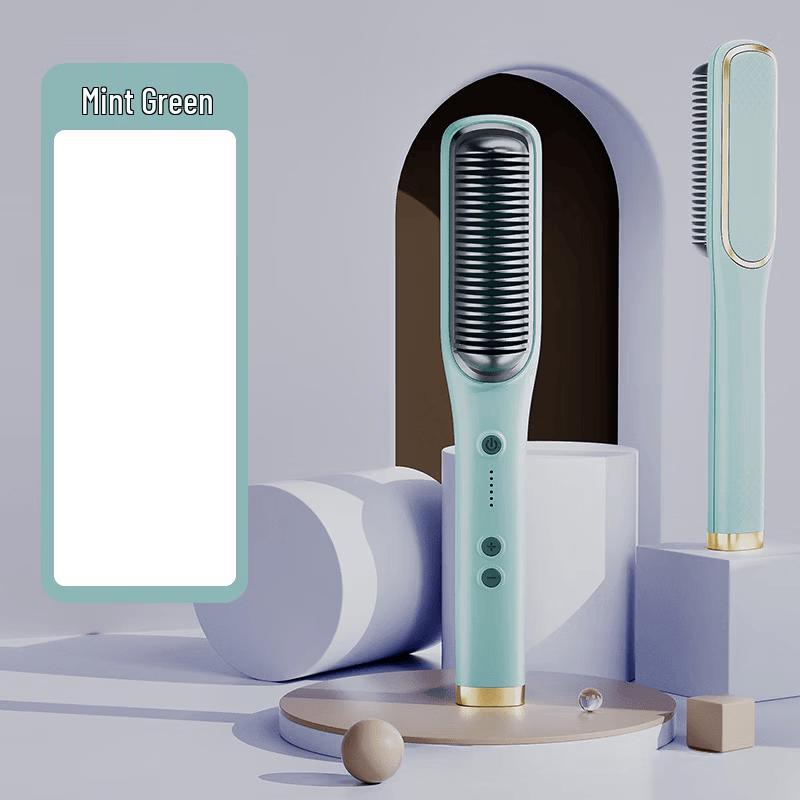 LISM Ceramic Hair Straightener & Curler Comb