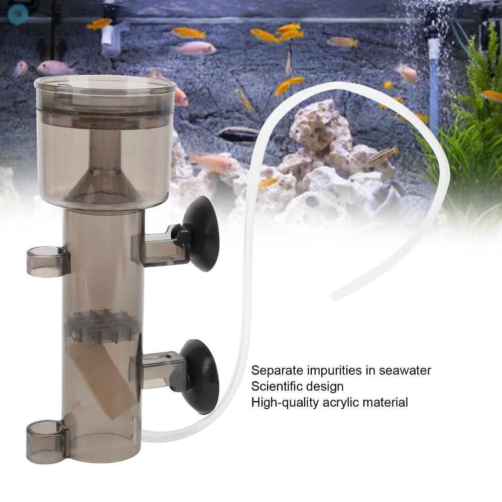 Ventose Schiumatoio Proteico per Acquario Pulitore Efficiente Filtro Interno per Acqua Acquari Domestici