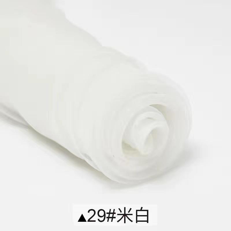 150x100/500cm Soft Transparent Organza Fabric For Wedding Decoration, Background Cloth, Handmade DIY Decorative Fabric TJ0031