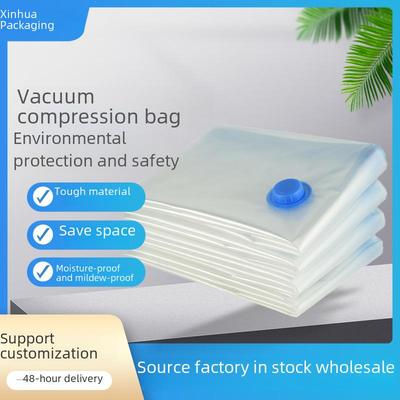 Transparenter Vakuum-Kompressionsbeutel für Kleidung und Steppdecken - Verdickte Aufbewahrungslösung