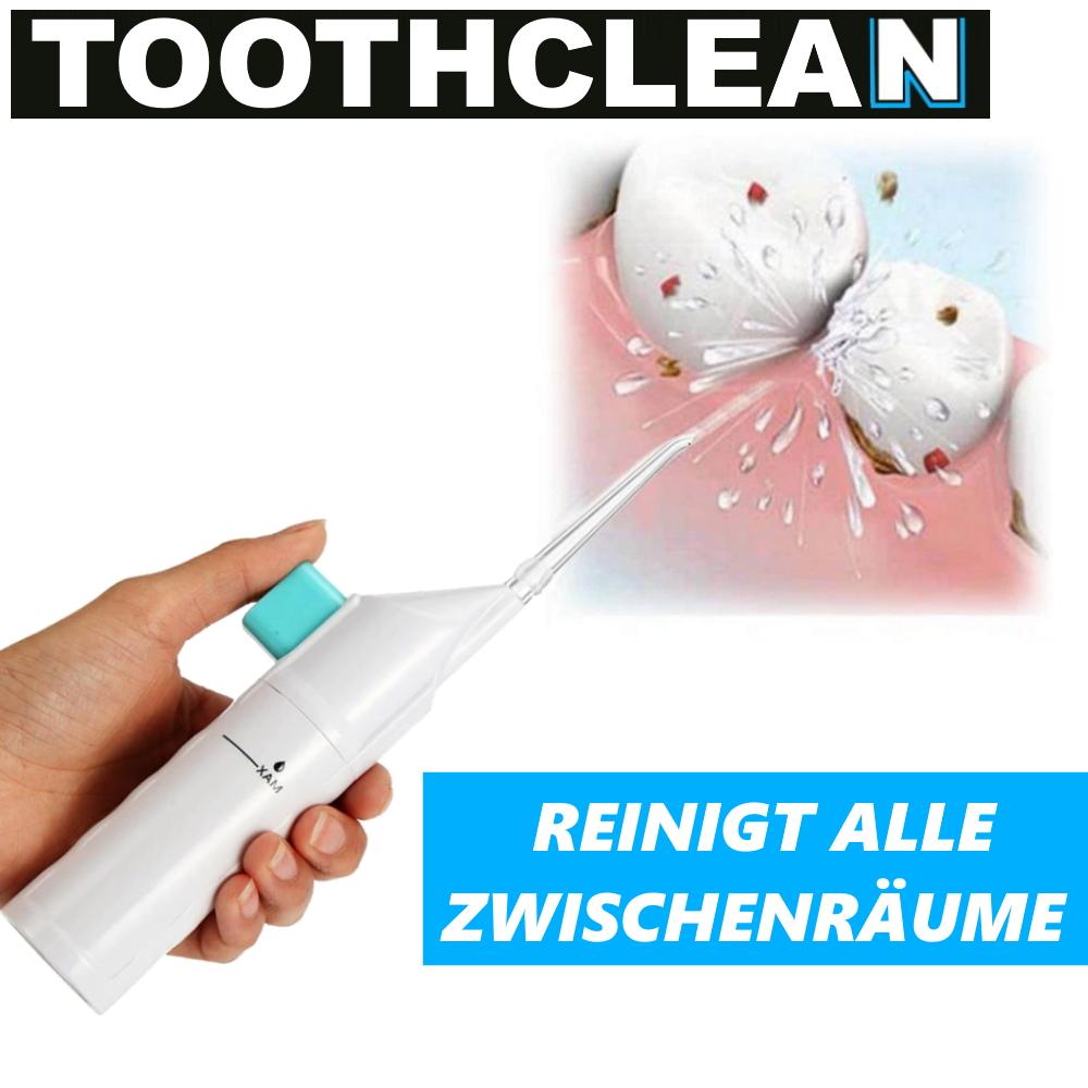 TOOTHCLEAN Mobile Munddusche Tragbare Reise Munddusche Sanfte Reinigung kabellos