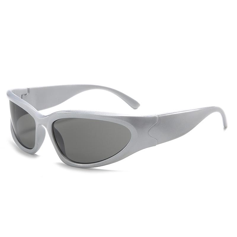 

Солнцезащитные очки для велоспорта Y2K с защитой от УФ-лучей - Модные европейские и американские очки для спорта на открытом воздухе