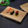 Sushi Serving Sashimi Serving Wooden Sushi Sushi Sashimi Serving Lunch Stand, Stand, Tool, Plate, Plate, Plate.