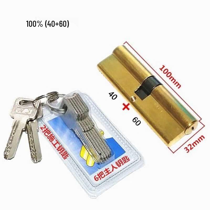 Dewei Lion Anti-theft Copper Lock Cylinder