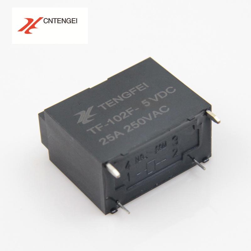 Tengfei 102F Universal High Power 4-Pin Electromagnetic Relay 12V/24V