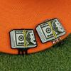 Dollar-Schein Golfball Zielmarkierer Metall Magnetischer Hutclip Golfzubehör
