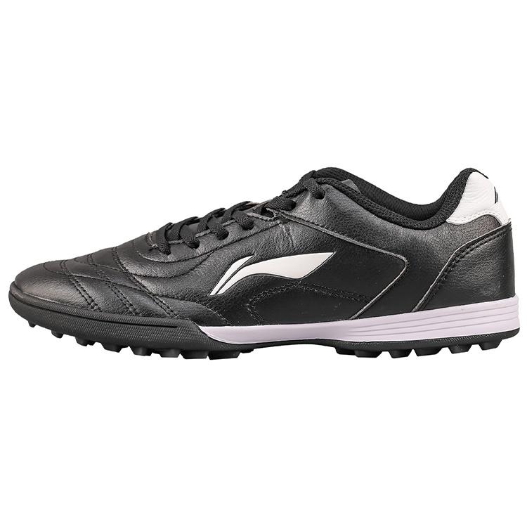 Li-Ning Training Soccer Shoes TF Black White Men s ASTQ011-2 EU 43⅔