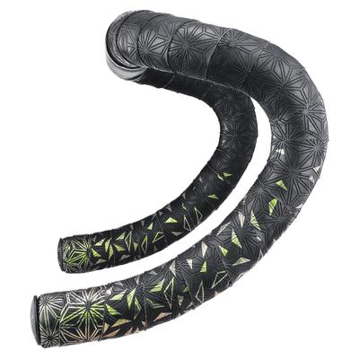 SUPACAZ Super Sticky Kush Star Fade Emerald Refractor Bar Tape