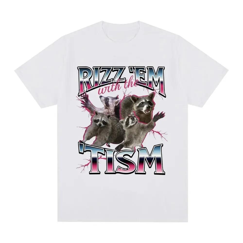 

Funny Cartoon Raccoon T Shirt Live Fast Eat Trash Unisex T Shirt Camisas Hombre Female Casual Top Tee Harajuku Tshirt Unisex 3XL