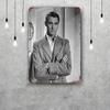 Cary Grant Decor Vintage Metal Signs Tin Signs Captain Poster Decor for Bar Pub Club Man Cave Wall Decoration