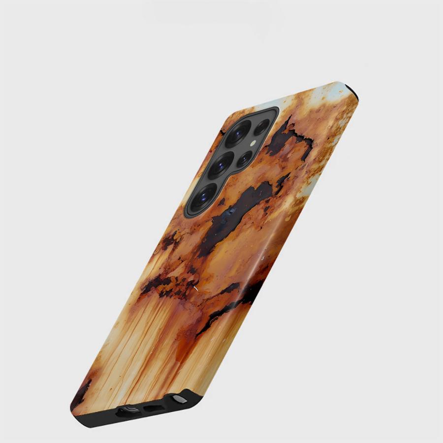 Retro Rust Phone Case for Samsung Galaxy S25 S20 FE S25Ultra A16 A56 S23 S24 Ultra S23Ultra A26 A36 Soft Cover Capa