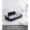 Yamazaki Amenity Box Tower Wide Black 4228 (W30 X D13.5 X H5cm)