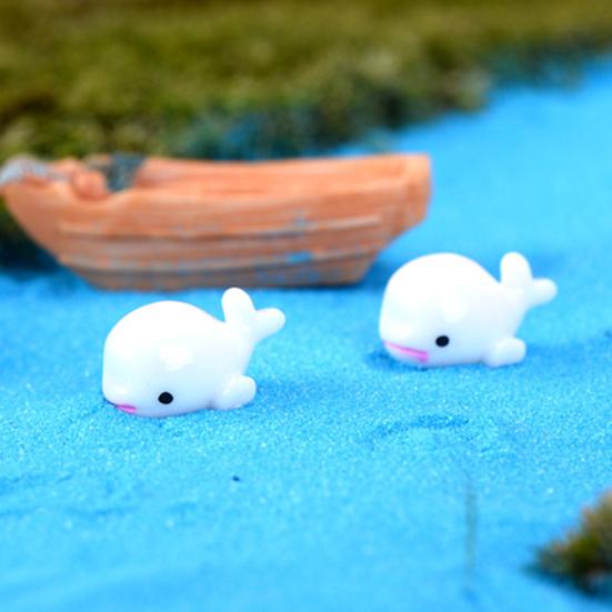 

5шт смолы Дельфин модель орнамент миниатюрный сказочный сад бонсай кукольный декор