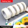 White Purpose Painters Tape Perfect for Painting Home Office School Art Crafts Glass Easy Removal Masking Paper Tape 50mPinstriping Tape 3