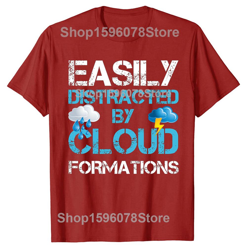 Funny Meteorologist Weather Forecaster Meteorology T Shirts Birthday Gifts Mens Clothing Fashion Casual Loose Oversized T Shirt S