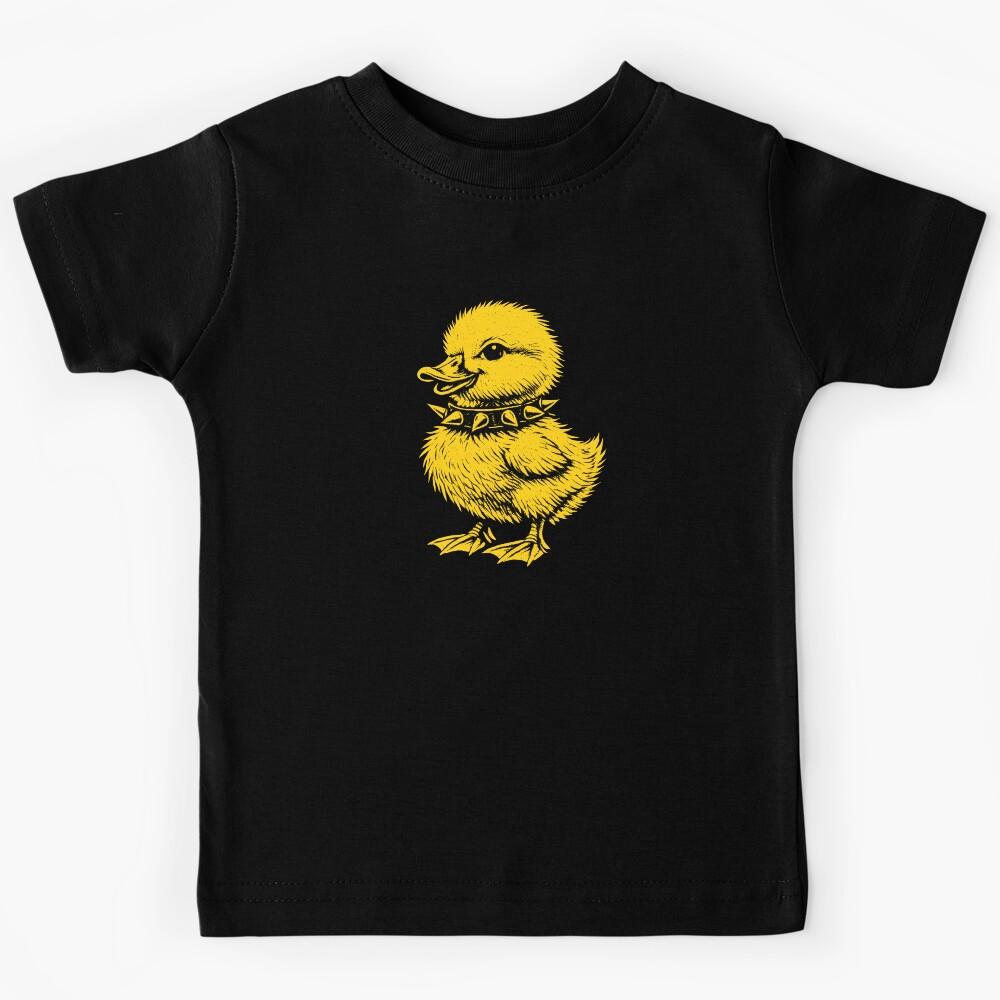 Punk Duck Rock and Roll Music Kids T-Shirt 140