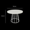 20/25cm Metal Cake Rack Cupcake Display Stand Dessert Tray Pie Plates display rack for Bakeware Wedding Party