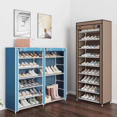 Minimalist Shoe Rack Organizer Dustproof Shoe Cabinet Multilayer Nonwoven Home Furniture Space-saving Cabinets Shoe Shelf