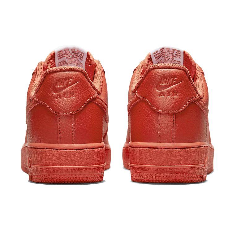 Nike Sneakers da Donna Air Force 1 07 Triple Orange DZ4442-800
